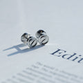 CARTIER LOVE EARRINGS SILVER 7.2MM